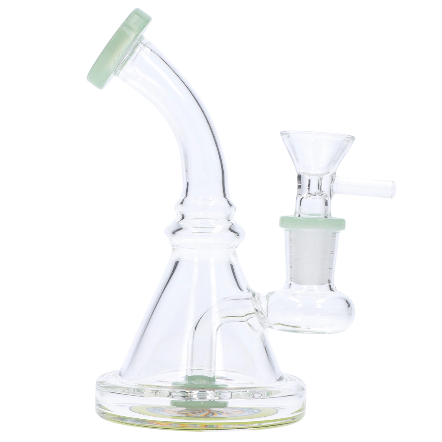 GC Bent Neck Reversable Bottom w/ Perc Bong