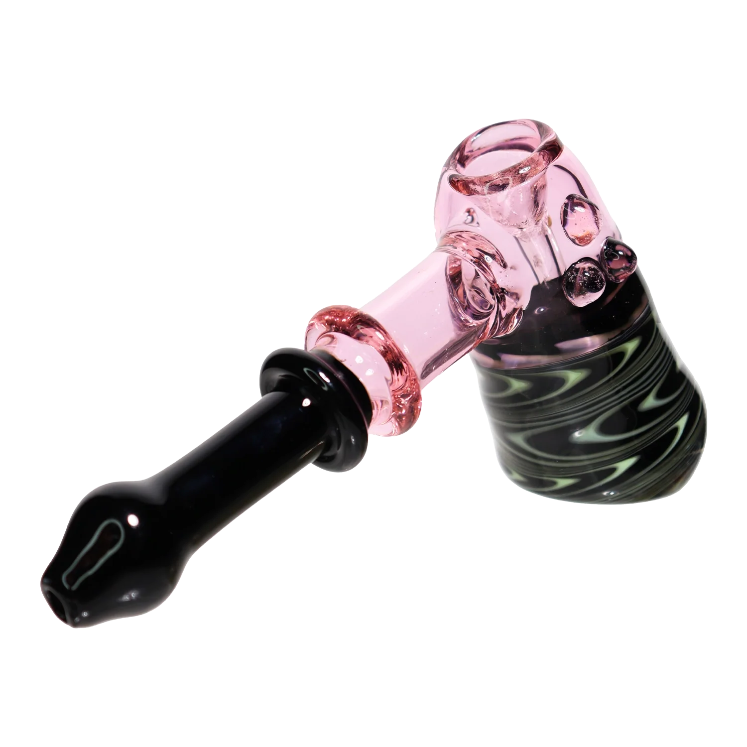GC Black & Pink Swirl Hammer - 8 in.