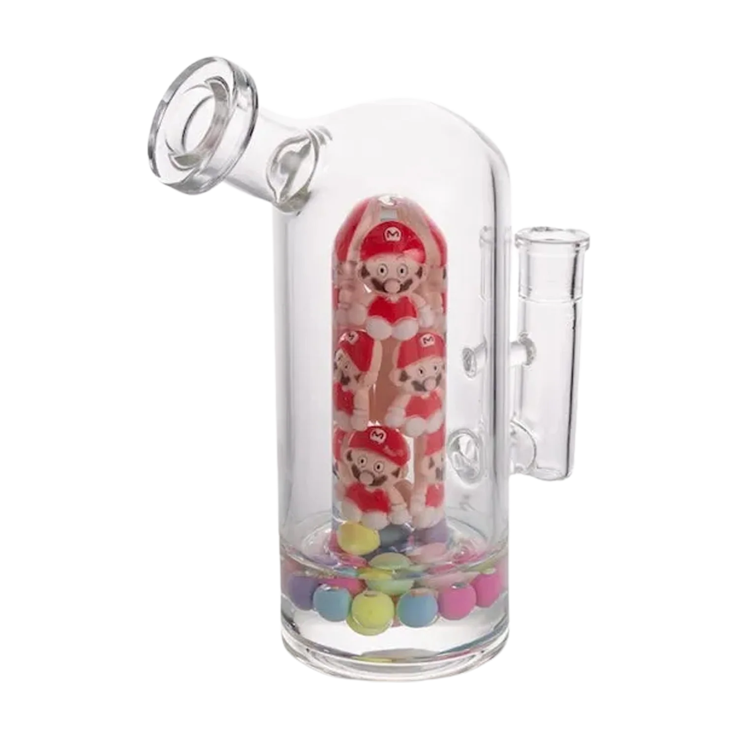 VOL VOL Fun Capsule Rig Glass Water Pipe