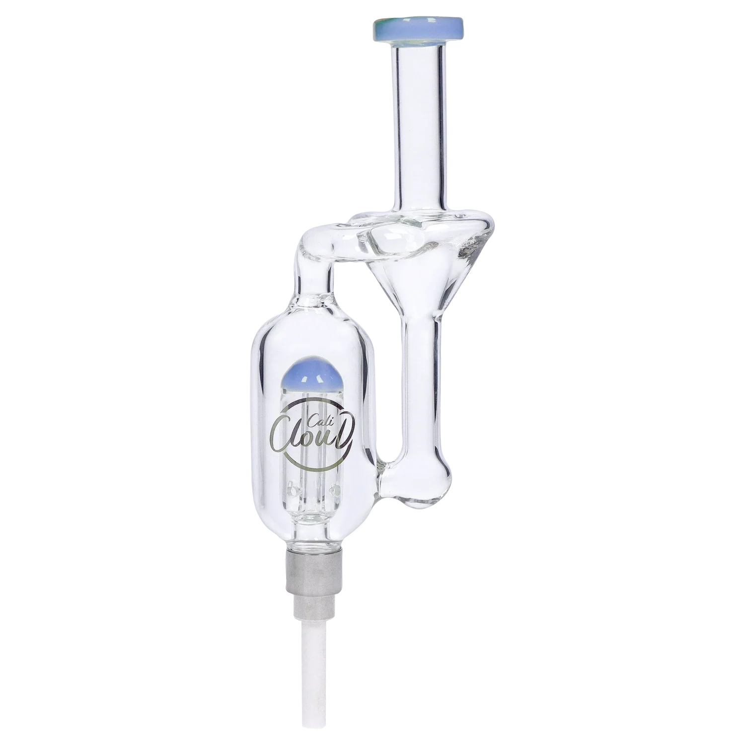 GC Cali Cloud Dome Inline Recycler CX Nectar Collector Straw - 7 in.