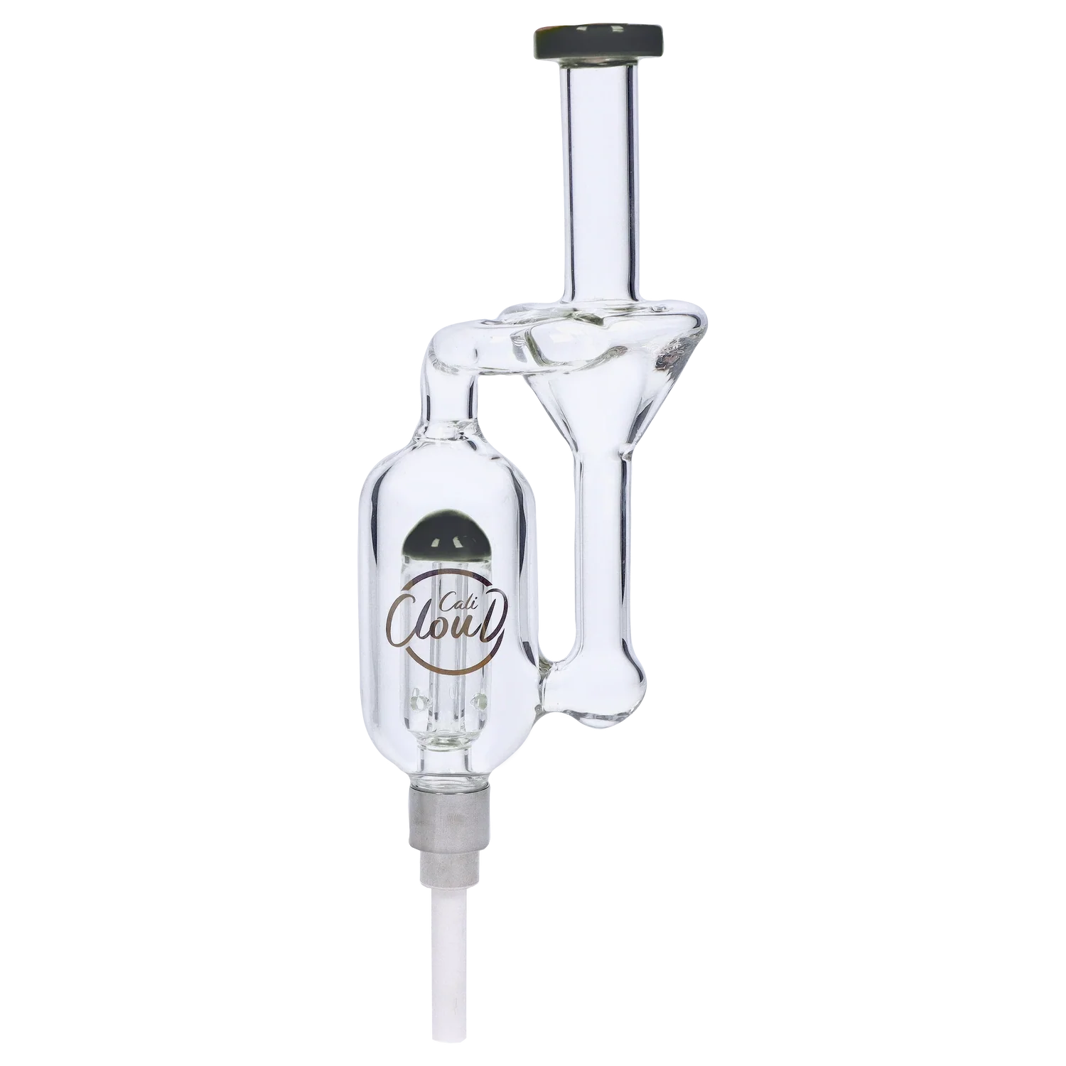 GC Cali Cloud Dome Inline Recycler CX Nectar Collector Straw - 7 in.