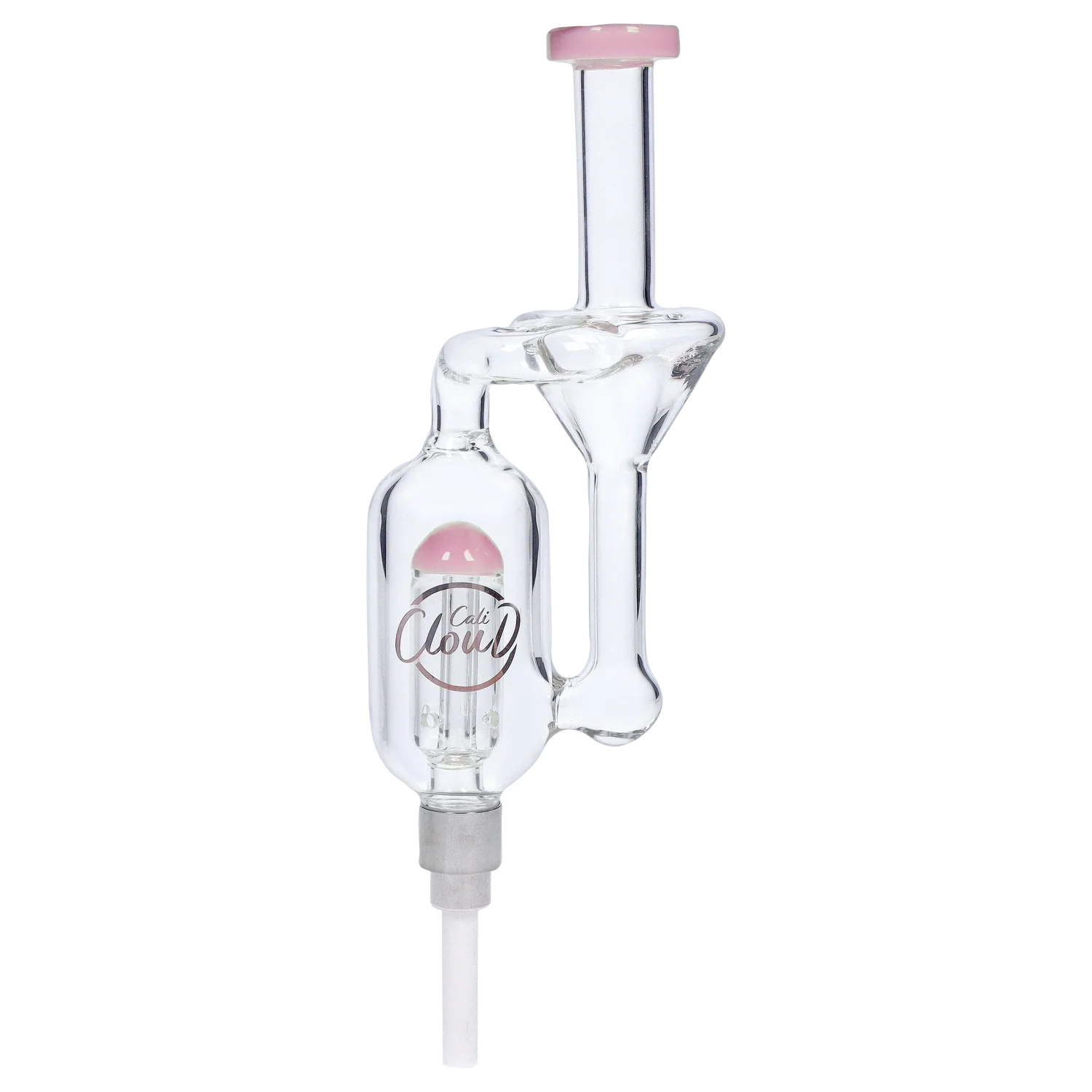 GC Cali Cloud Dome Inline Recycler CX Nectar Collector Straw - 7 in.