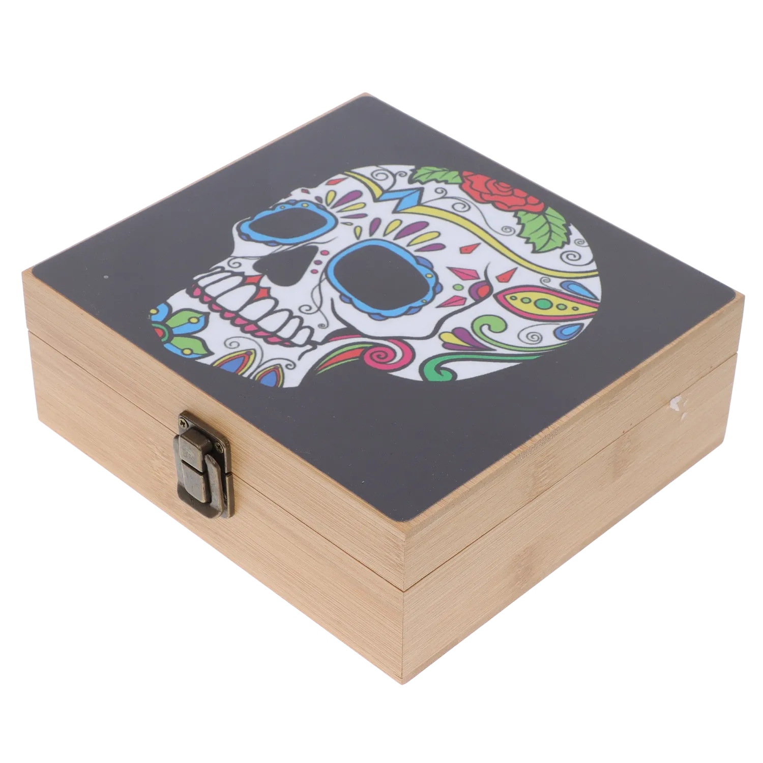 GC Large Bamboo Smoking Kit (Flowing skull )