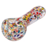 GC 3.5'' Spoon pipe In Clear Speckled