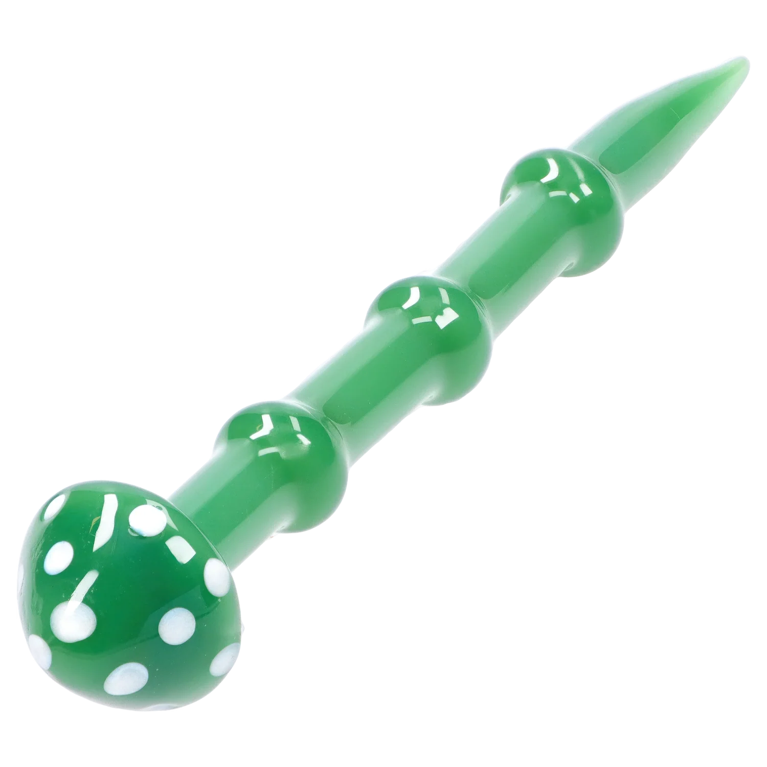 GC Spotted Mushroom Glass Dab Tool - 4.5 in.