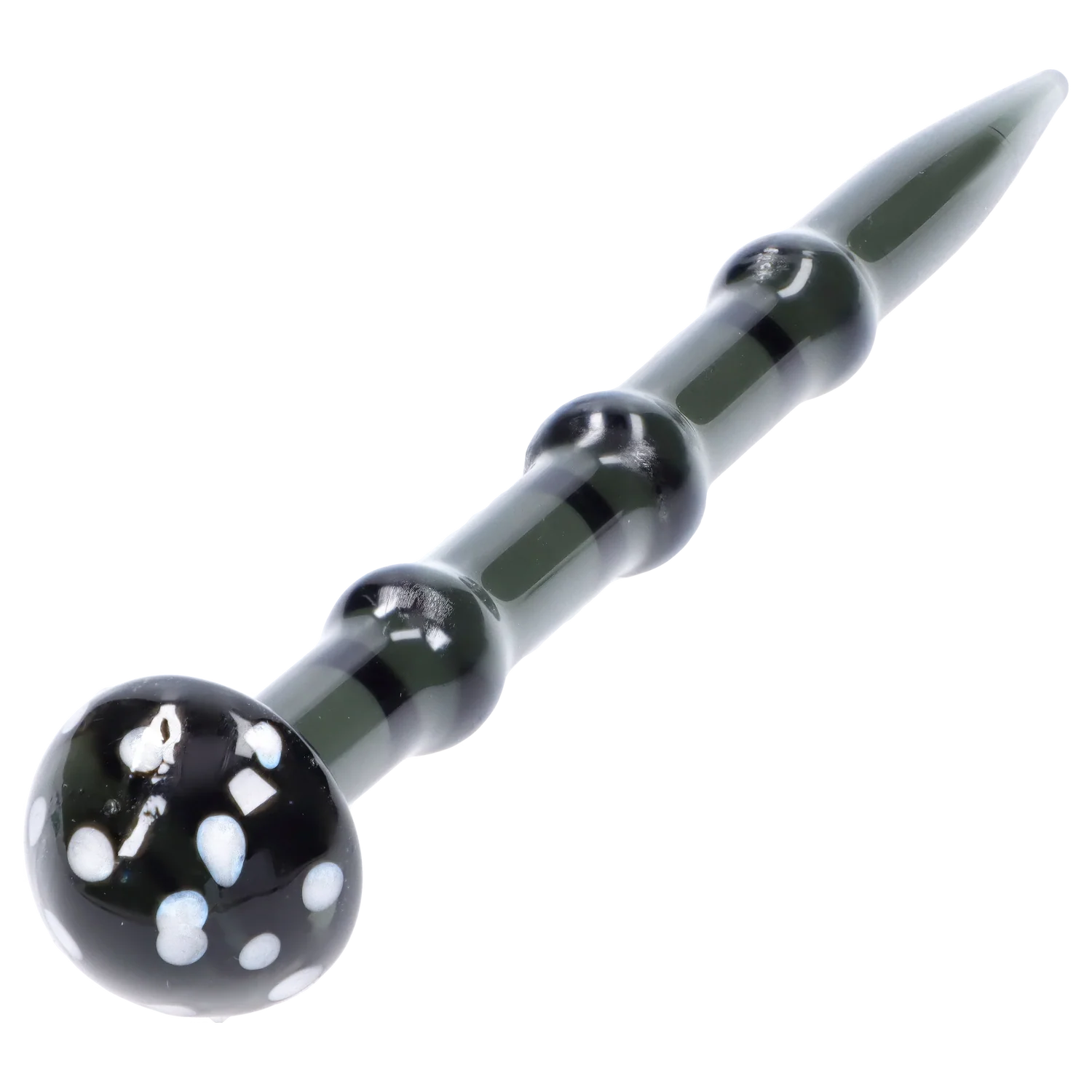 GC Spotted Mushroom Glass Dab Tool - 4.5 in.