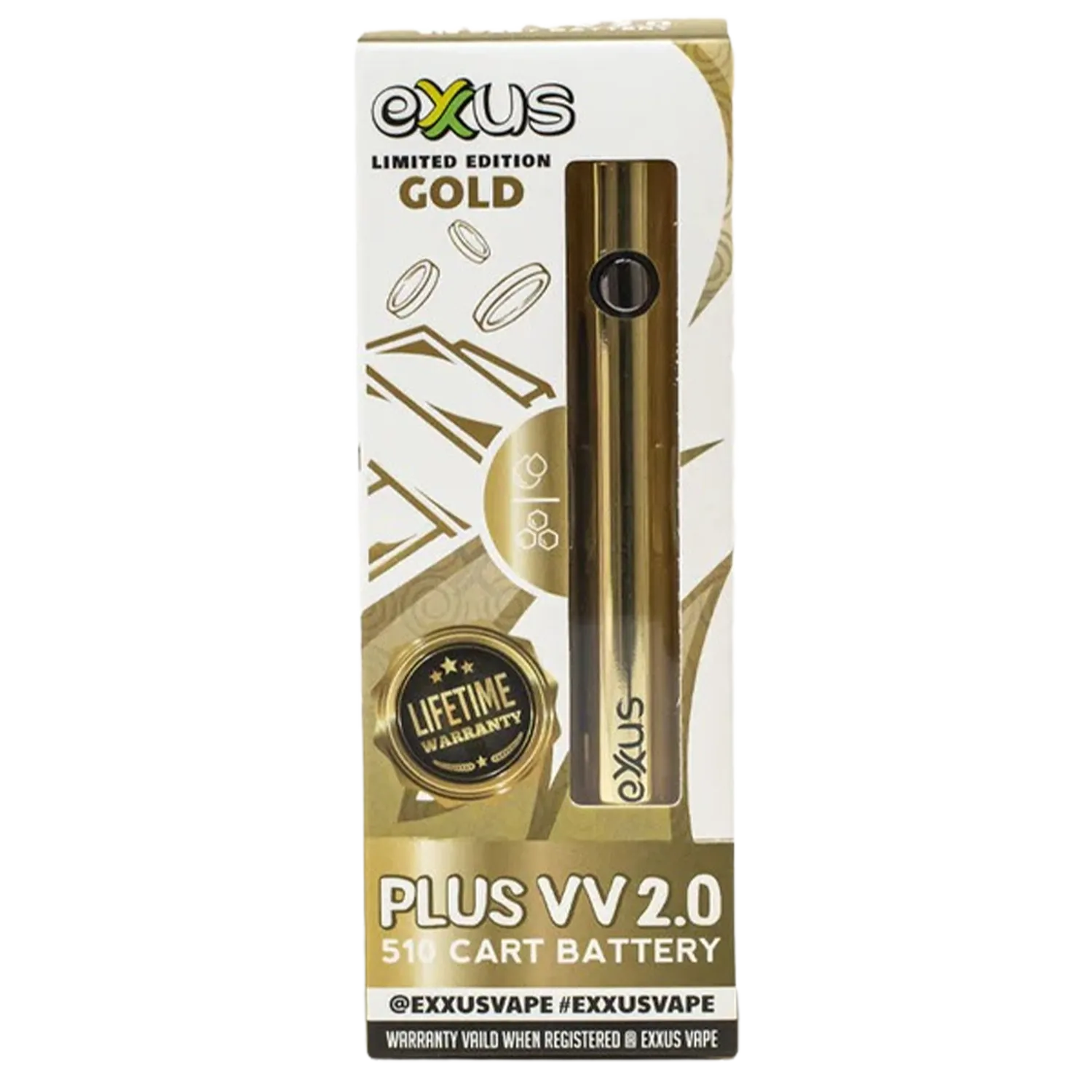 Exxus Vape Plus VV 2.0 Cartridge Vaporizer