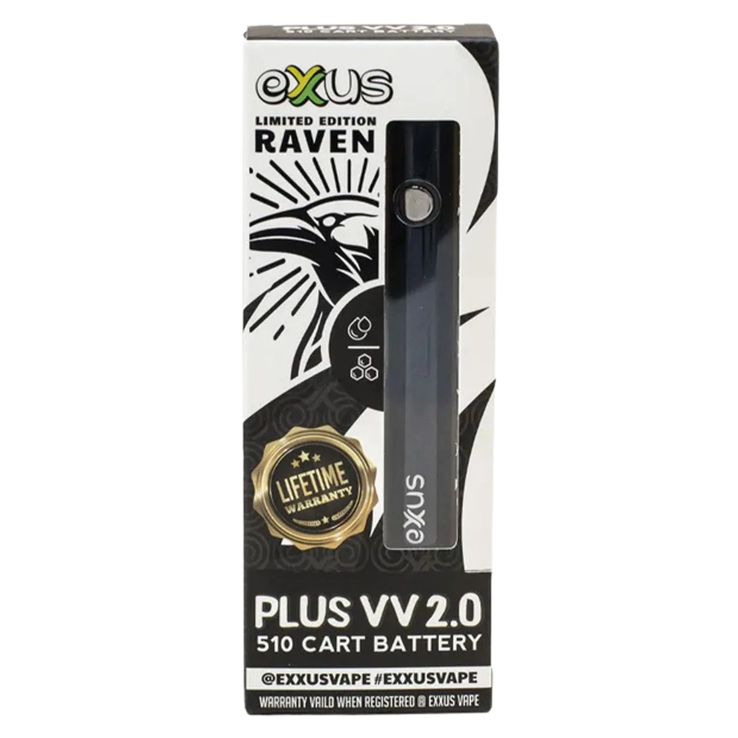 Exxus Vape Plus VV 2.0 Cartridge Vaporizer