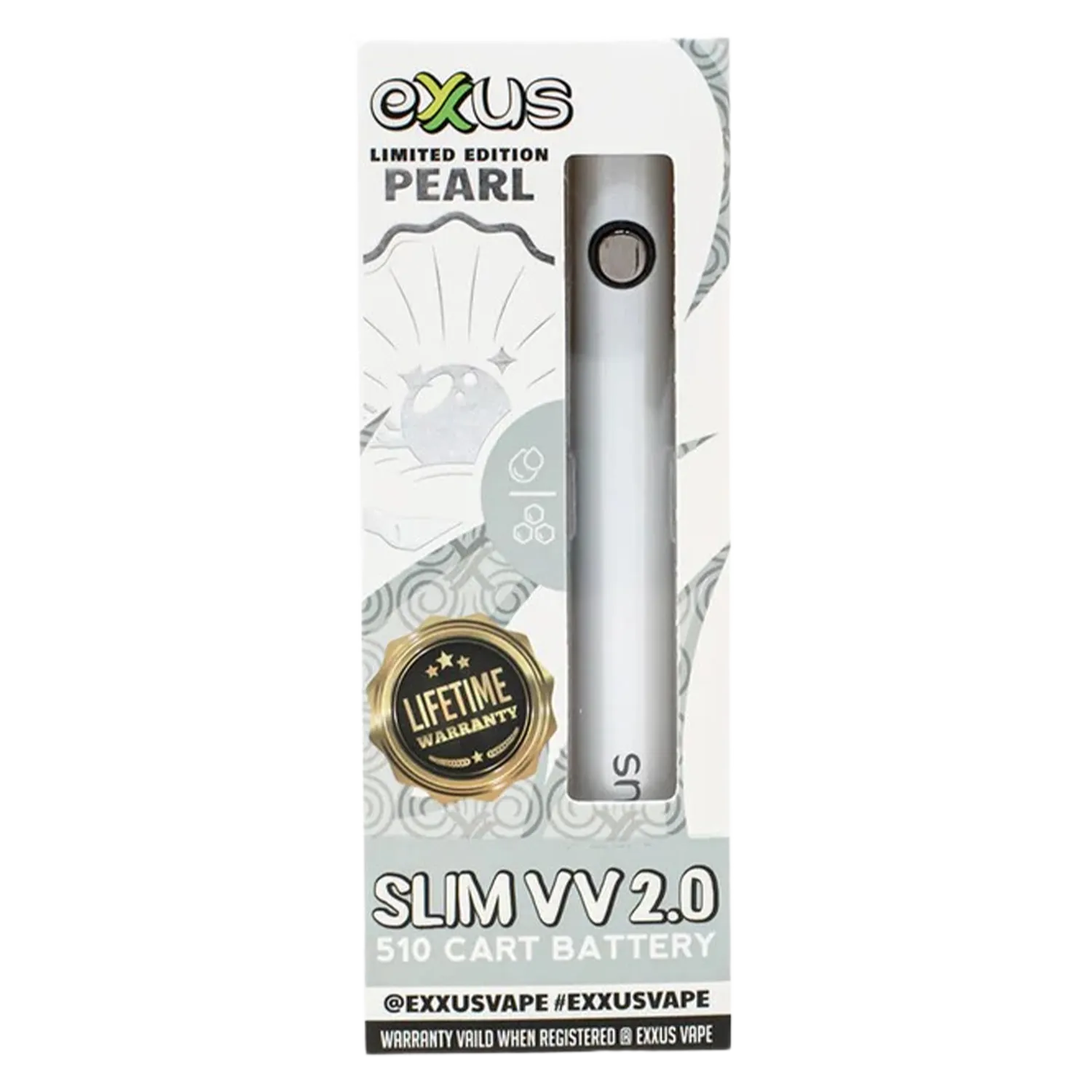 Exxus Vape Slim VV 2.0 Cartridge Vaporizer