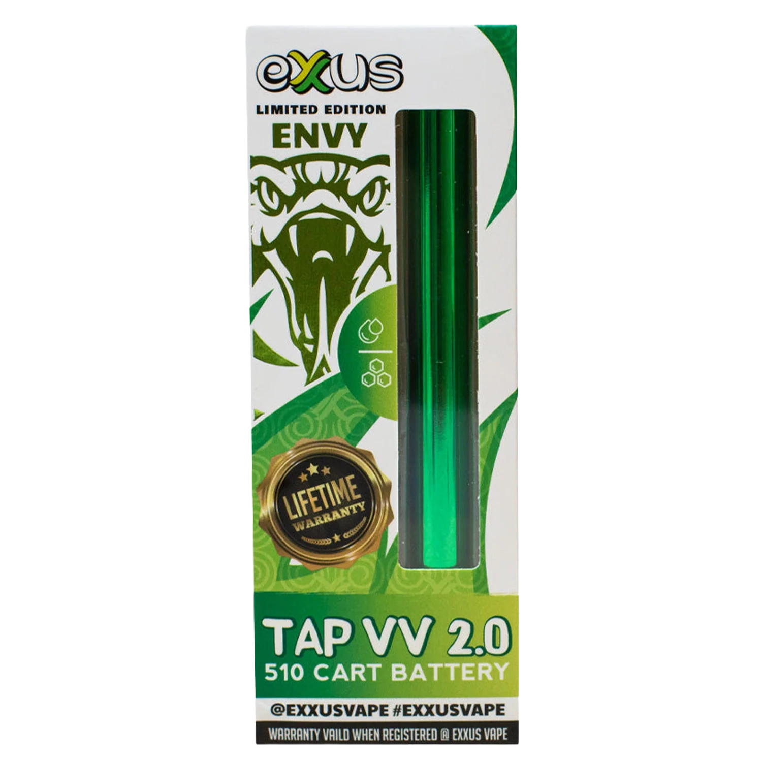 Exxus Vape Tap VV 2.0 Cartridge Vaporizer