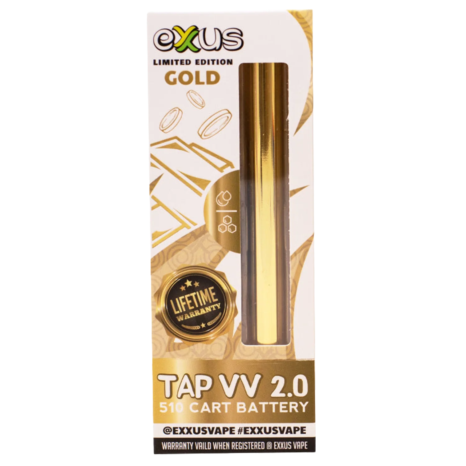 Exxus Vape Tap VV 2.0 Cartridge Vaporizer