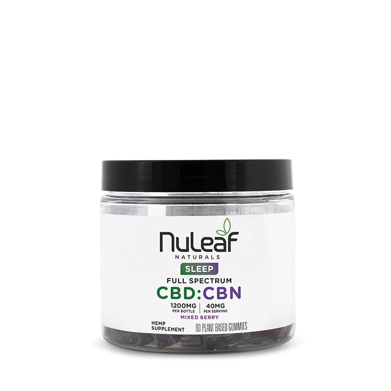 NuLeaf Naturals SLEEP - CBD:CBN Gummies Mixed Berry