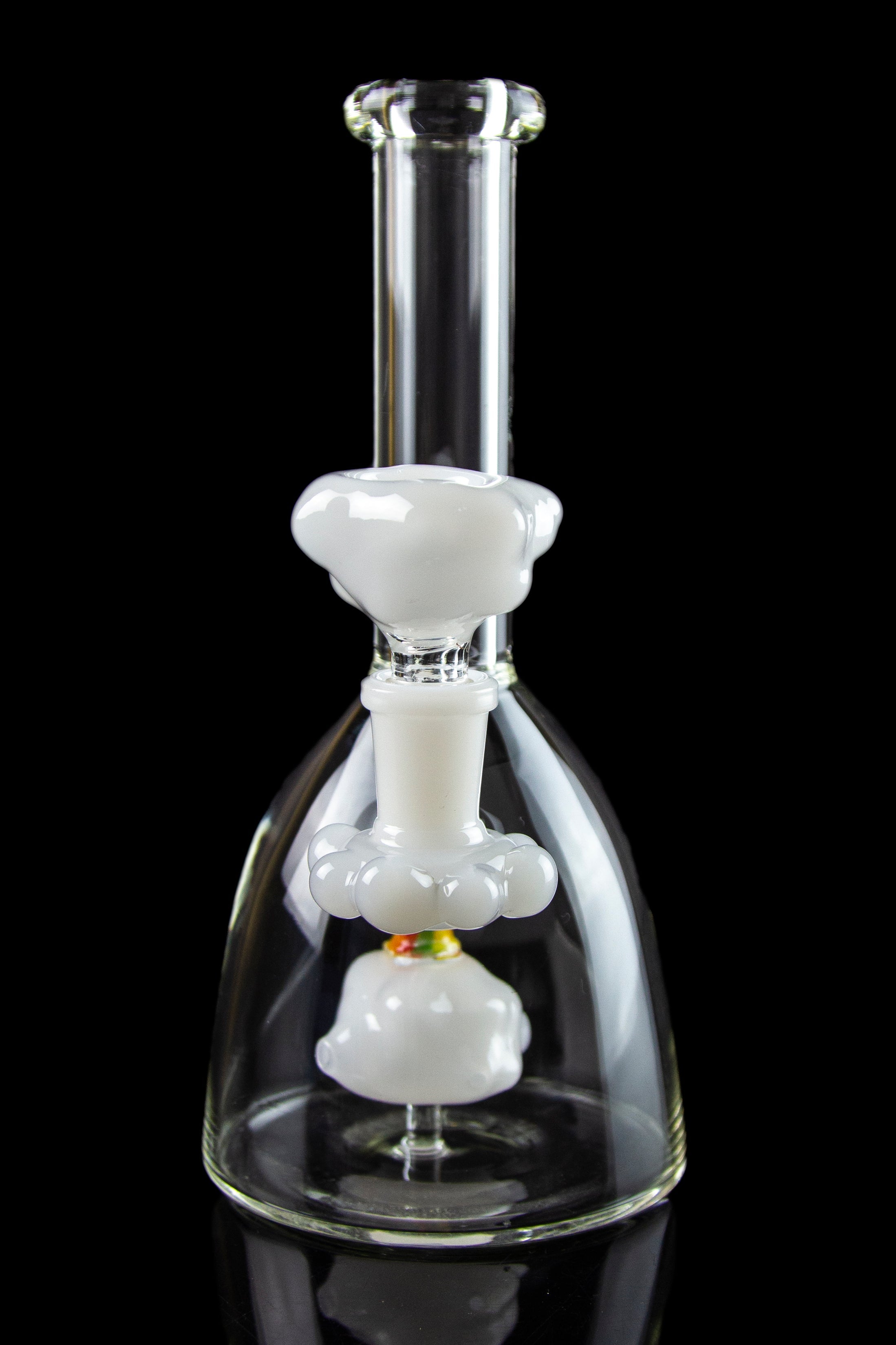 Taste the Rainbow Rainbow Cloud Beaker Bong