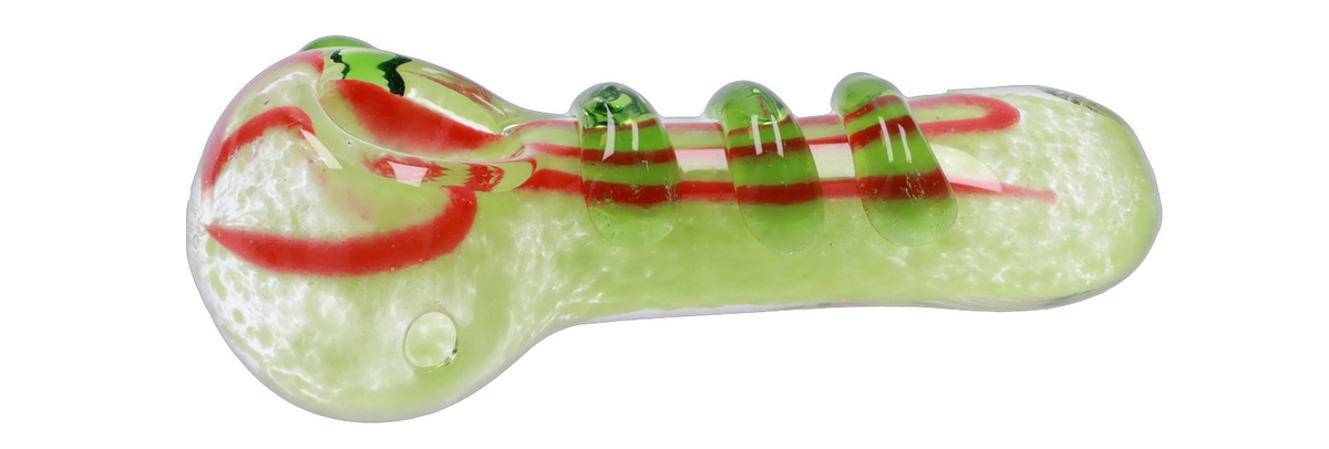 GC 3-inch Glass w/ Drips Hand Pipe