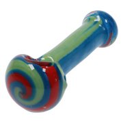 GC 3-inch Glass Multi-Color Dots Hand Pipe