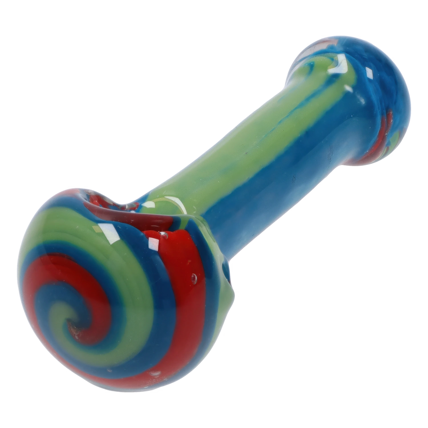 GC 3-inch Glass Multi-Color Dots Hand Pipe