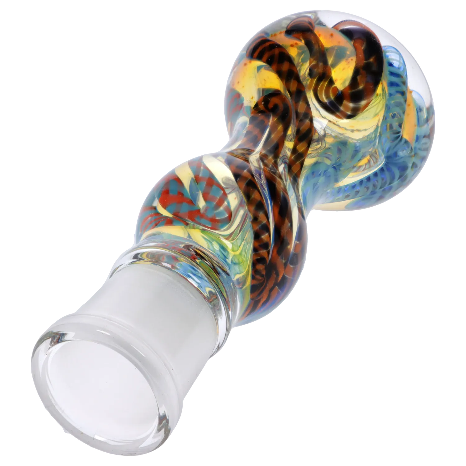 GC Caterpillar Latticino Bowl Female 14mm