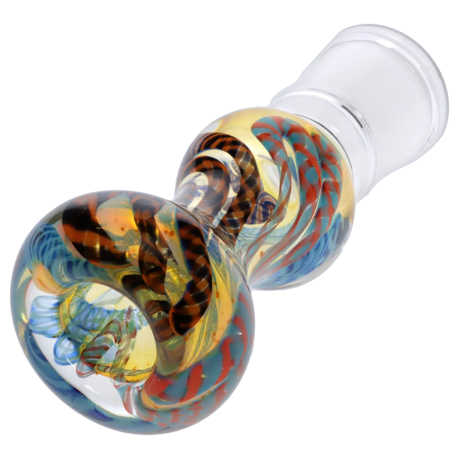 GC Caterpillar Latticino Bowl Female 14mm