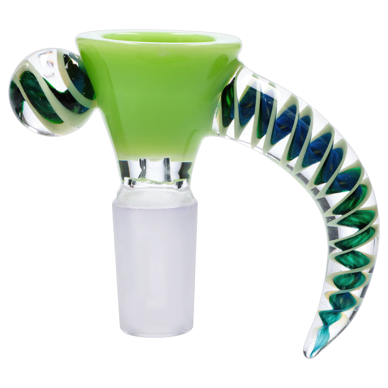 GC Horn Bowl - Milky Green