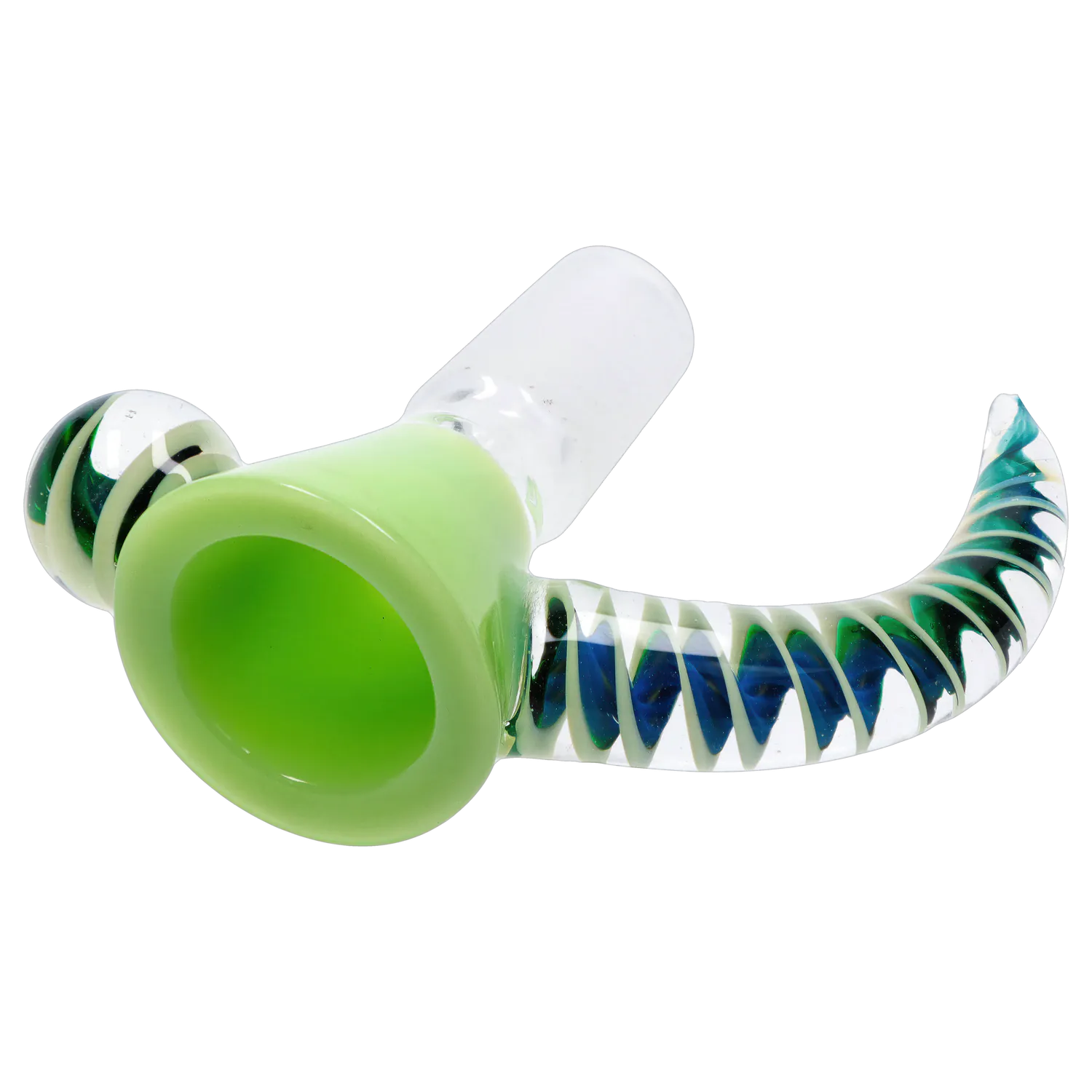 GC Horn Bowl - Milky Green