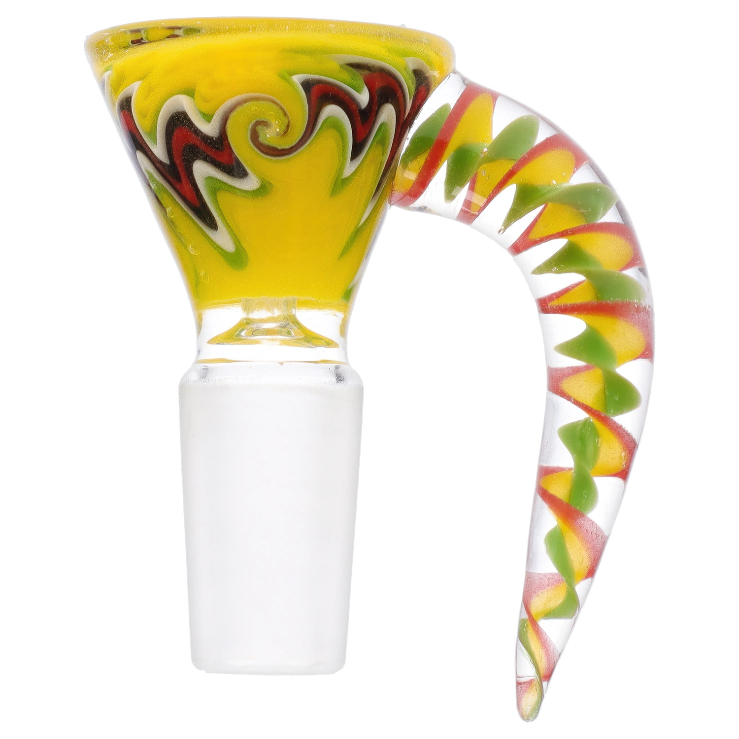 GC Wig Wag Bowl with Claw Handle - 14mm | Assorted Colors