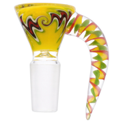 GC Wig Wag Bowl with Claw Handle - 14mm | Assorted Colors