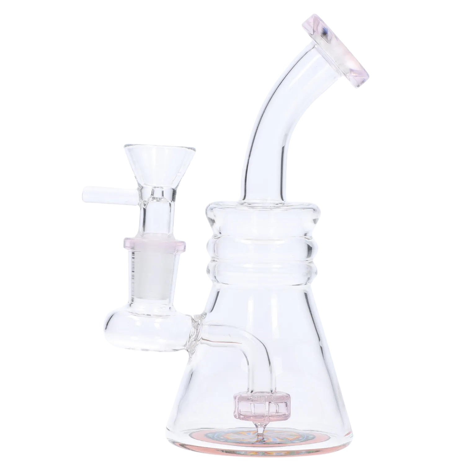 GC Bent Neck Reversable Bottom w/ Perc Bong