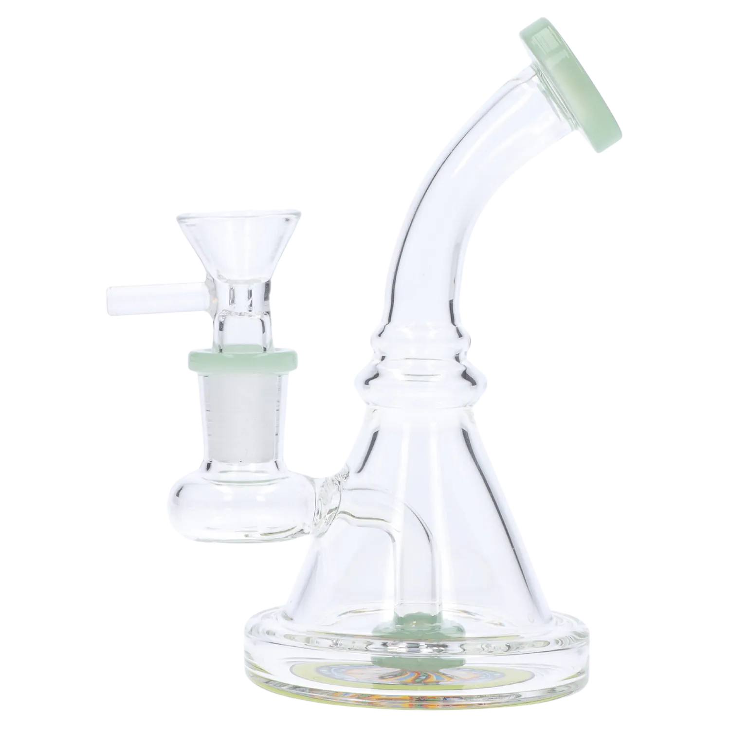 GC Bent Neck Reversable Bottom w/ Perc Bong
