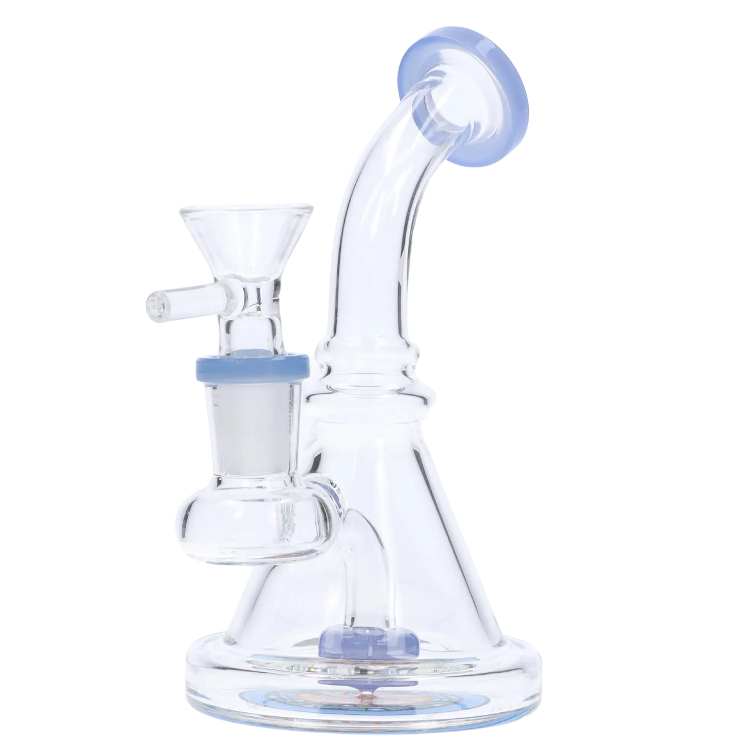 GC Bent Neck Reversable Bottom w/ Perc Bong