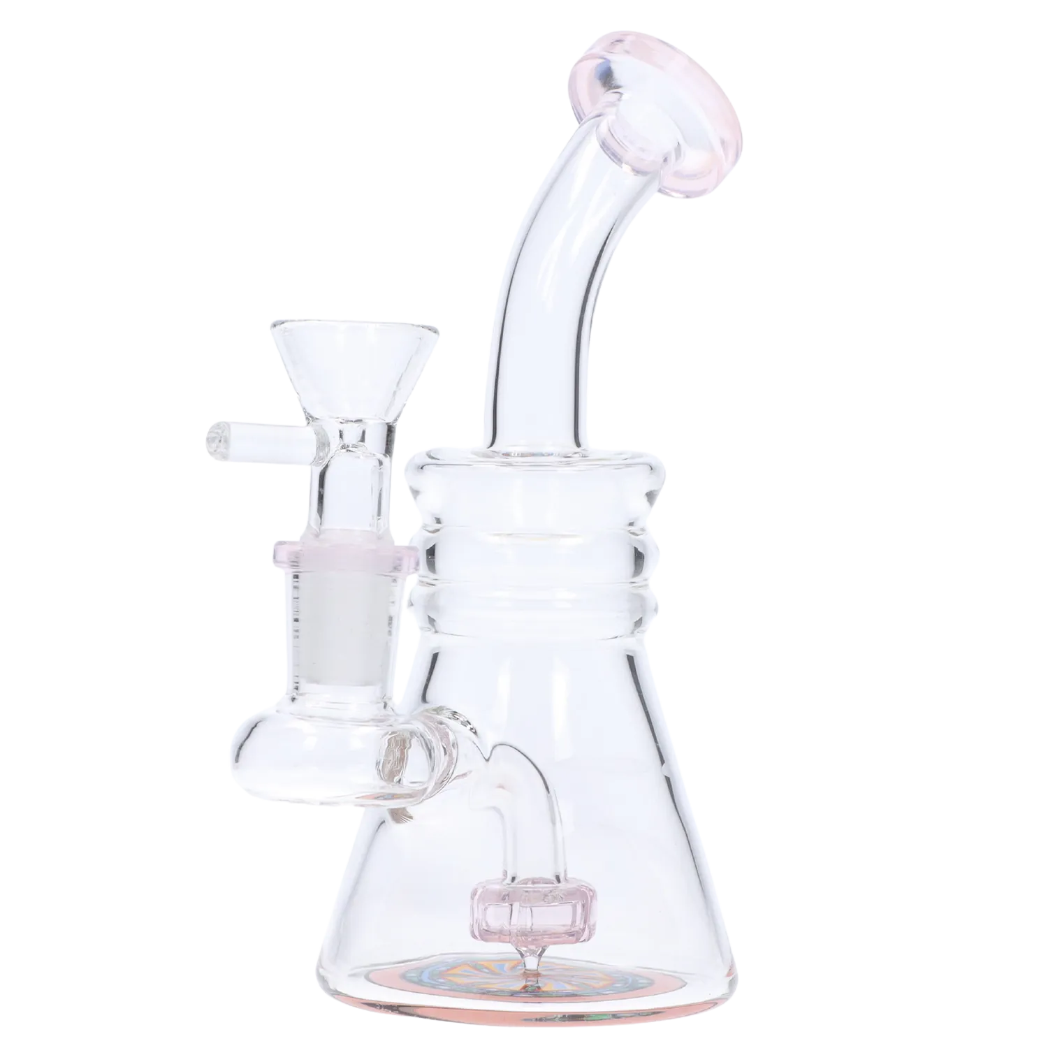 GC Bent Neck Reversable Bottom w/ Perc Bong