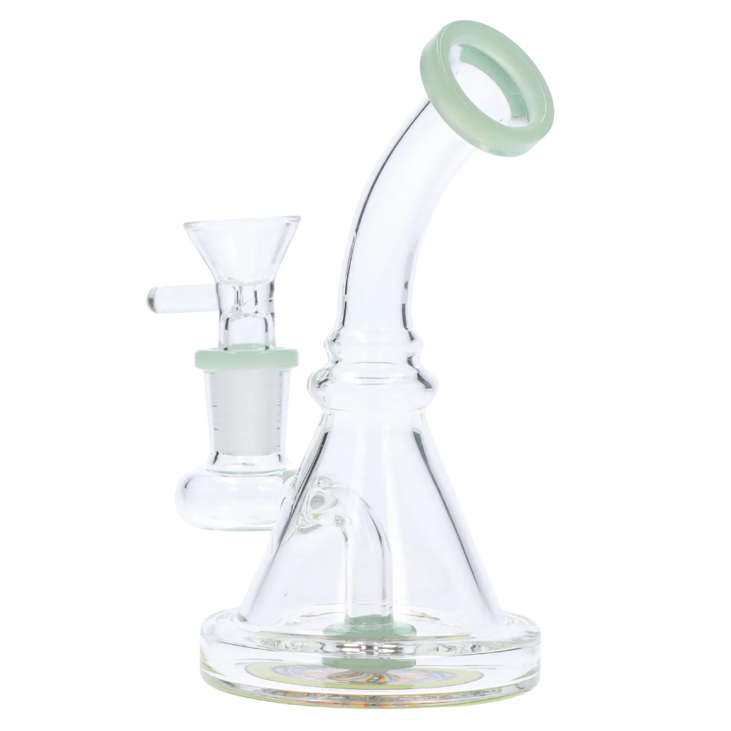 GC Bent Neck Reversable Bottom w/ Perc Bong