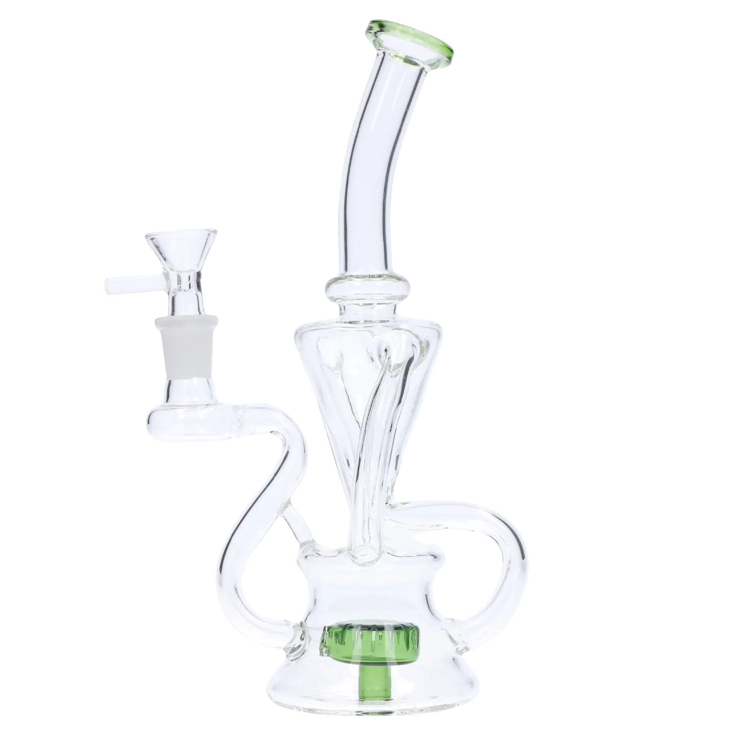 GC Electroplated Recycler Bong - 9.5 in.