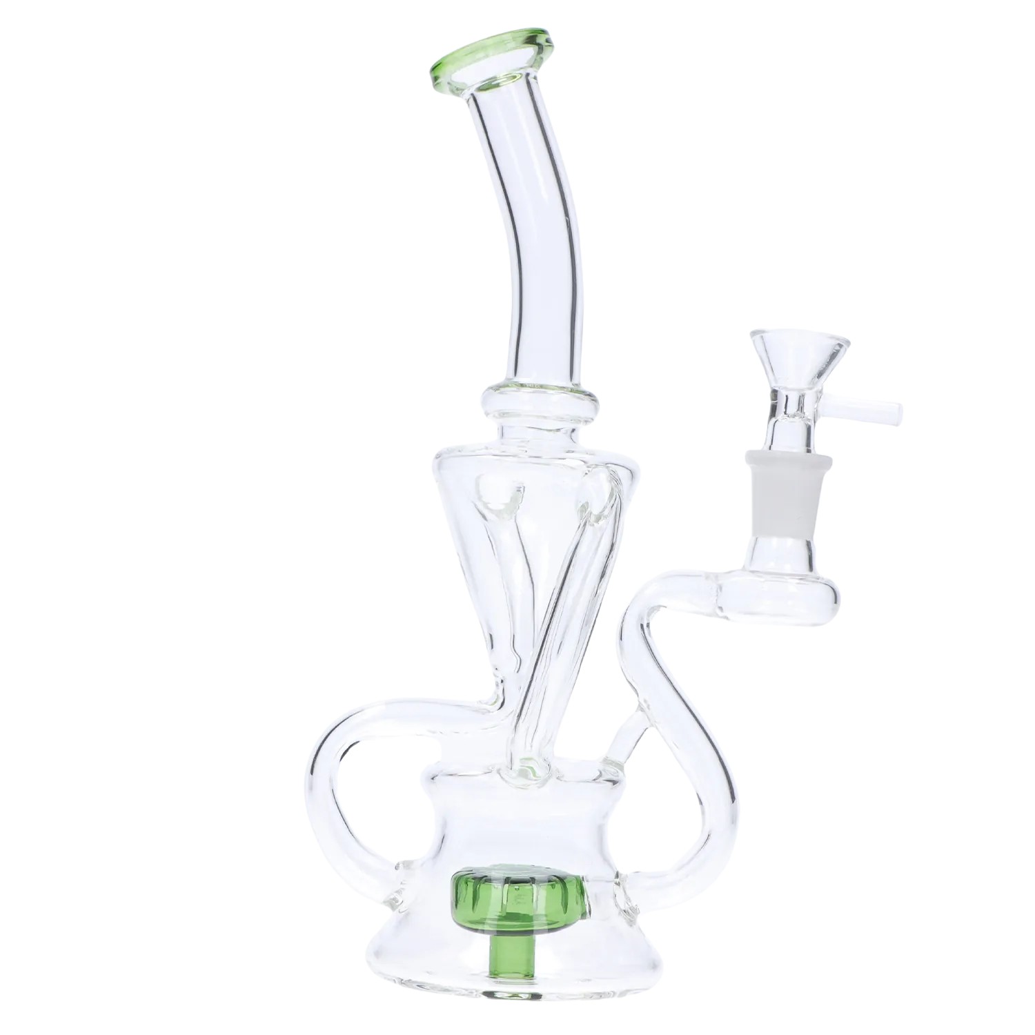 GC Electroplated Recycler Bong - 9.5 in.