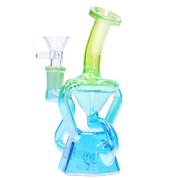GC Tie-Dye Recycler Bong