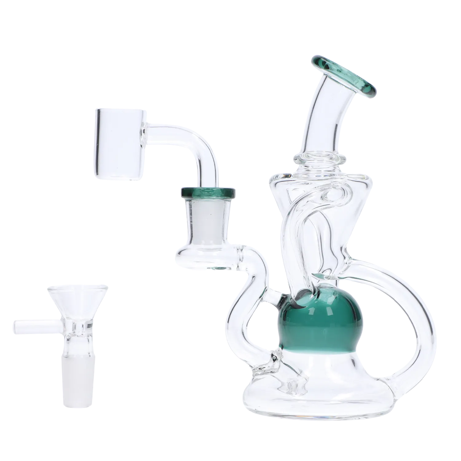 GC Color Perc Dual Use Bong - 6.2 in.