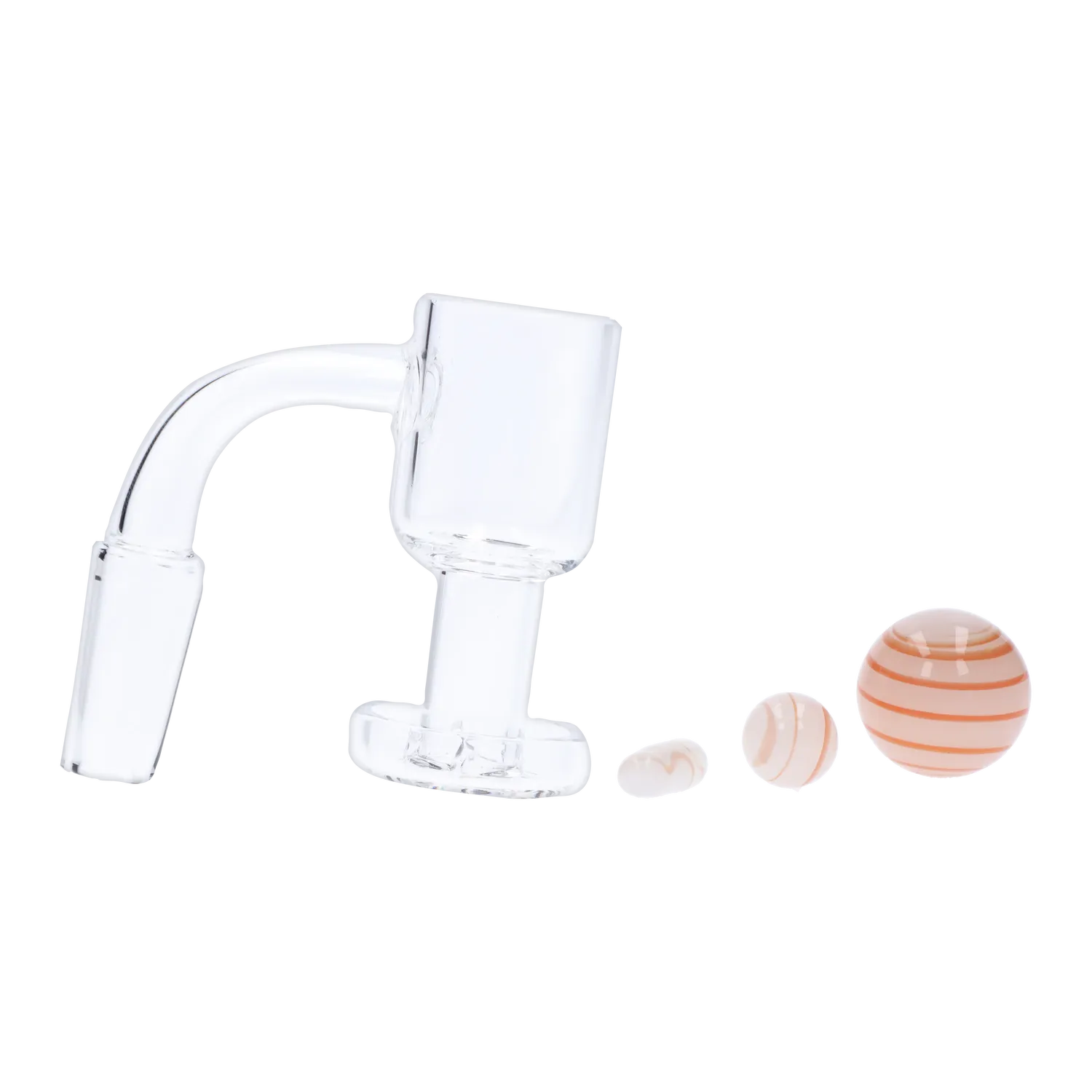 GC Banger Set with Color Terp Beads - 90 degree - Male 14mm