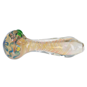 GC Gold Fume Twisty Spoon Pipe - 5 in.