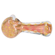 GC Frit Twisty Spoon Pipe - 4.5 in.