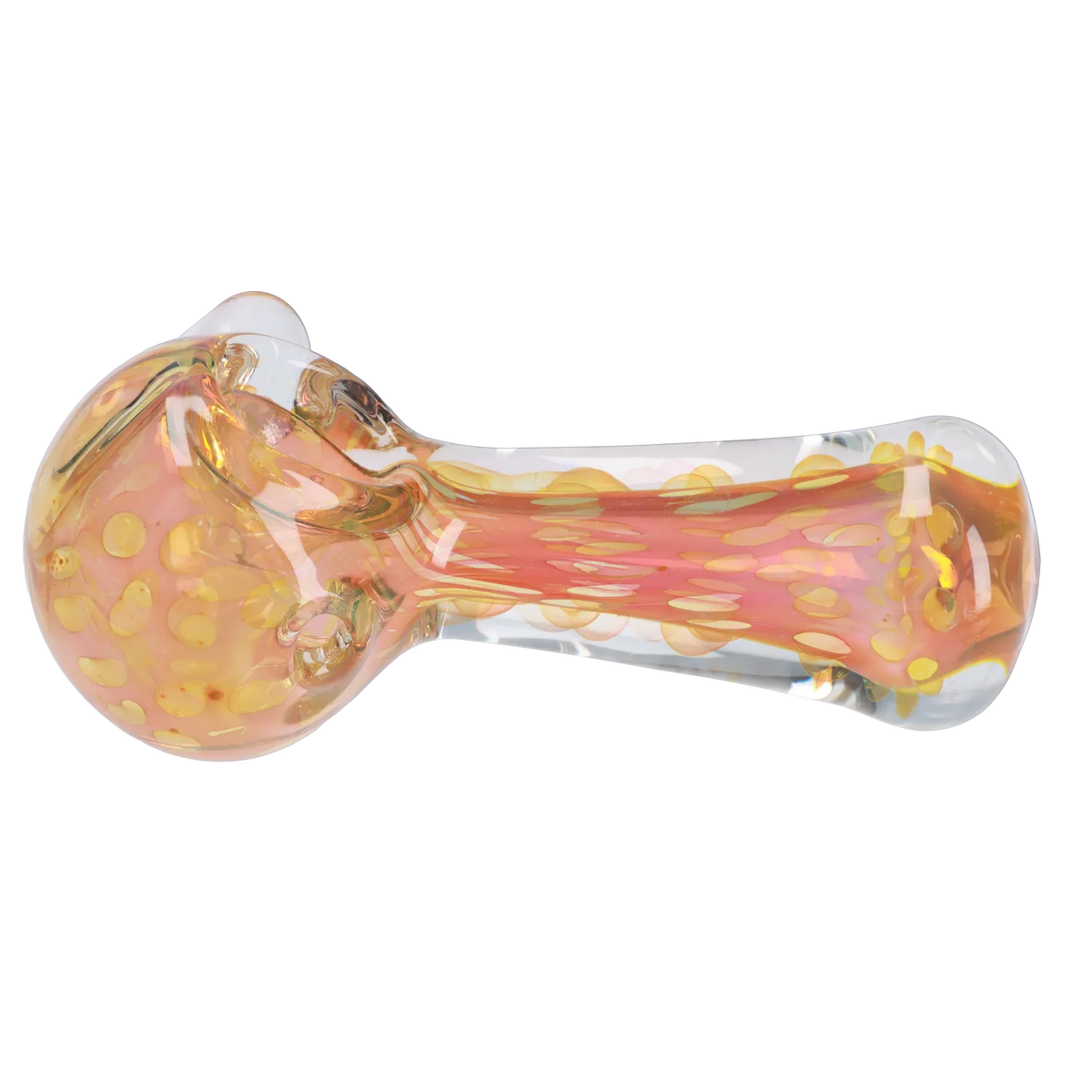 GC Frit Twisty Spoon Pipe - 4.5 in.