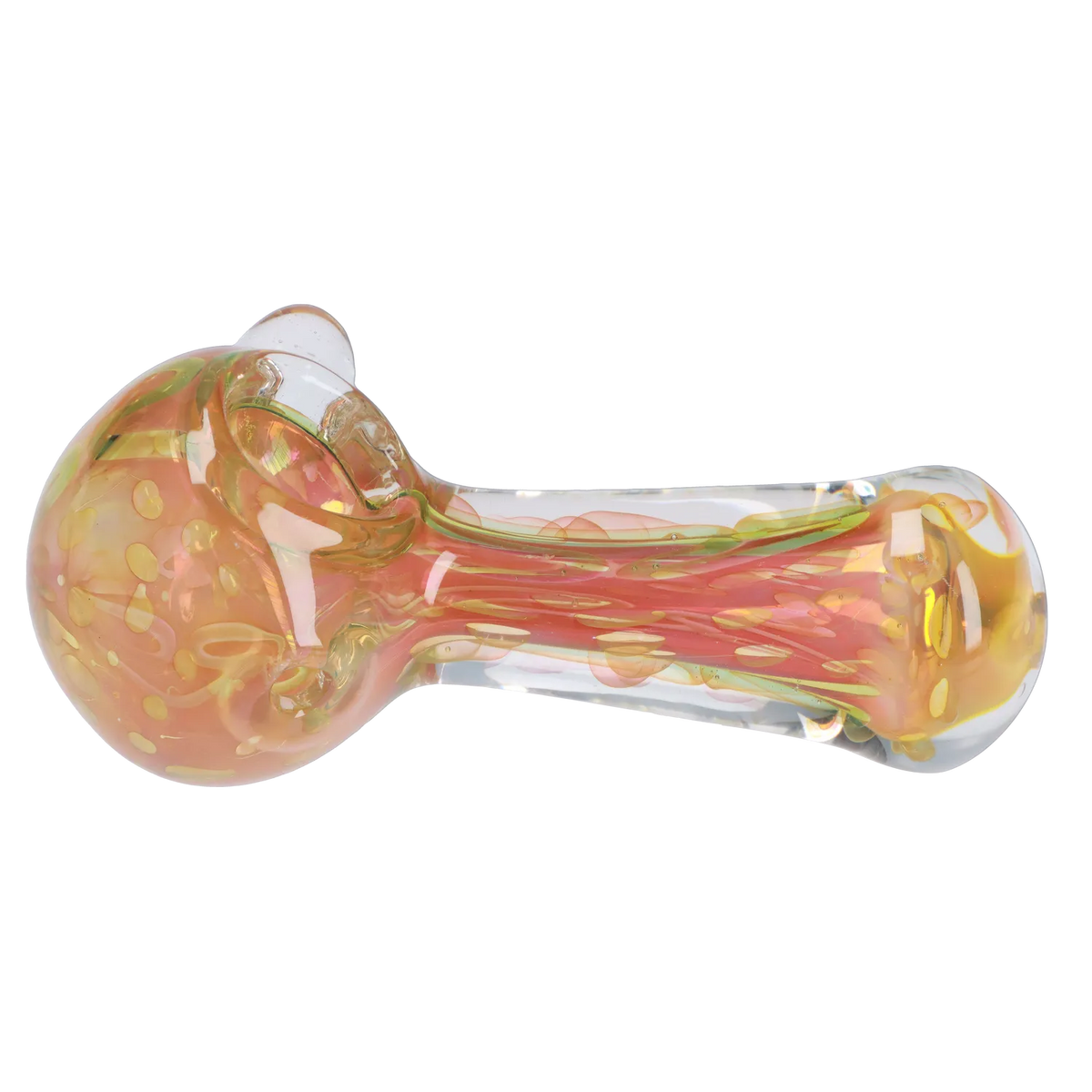 GC Frit Twisty Spoon Pipe - 4.5 in.