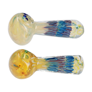 GC Twisting Color Wrap Spoon Pipe - 4in.