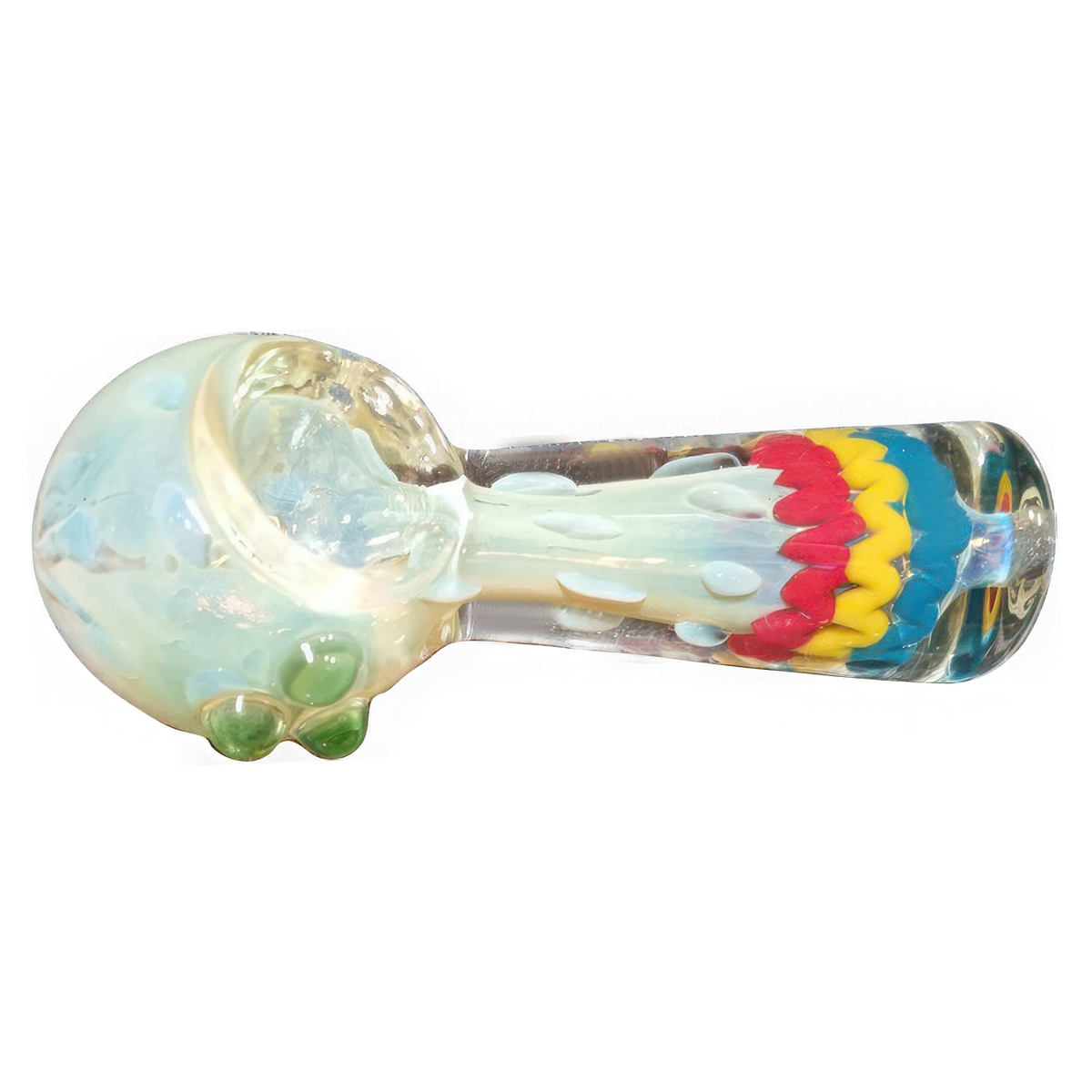 GC Twisting Color Wrap Spoon Pipe - 4in.