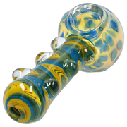GC Bumpy Color Twist Fume Spoon Pipe