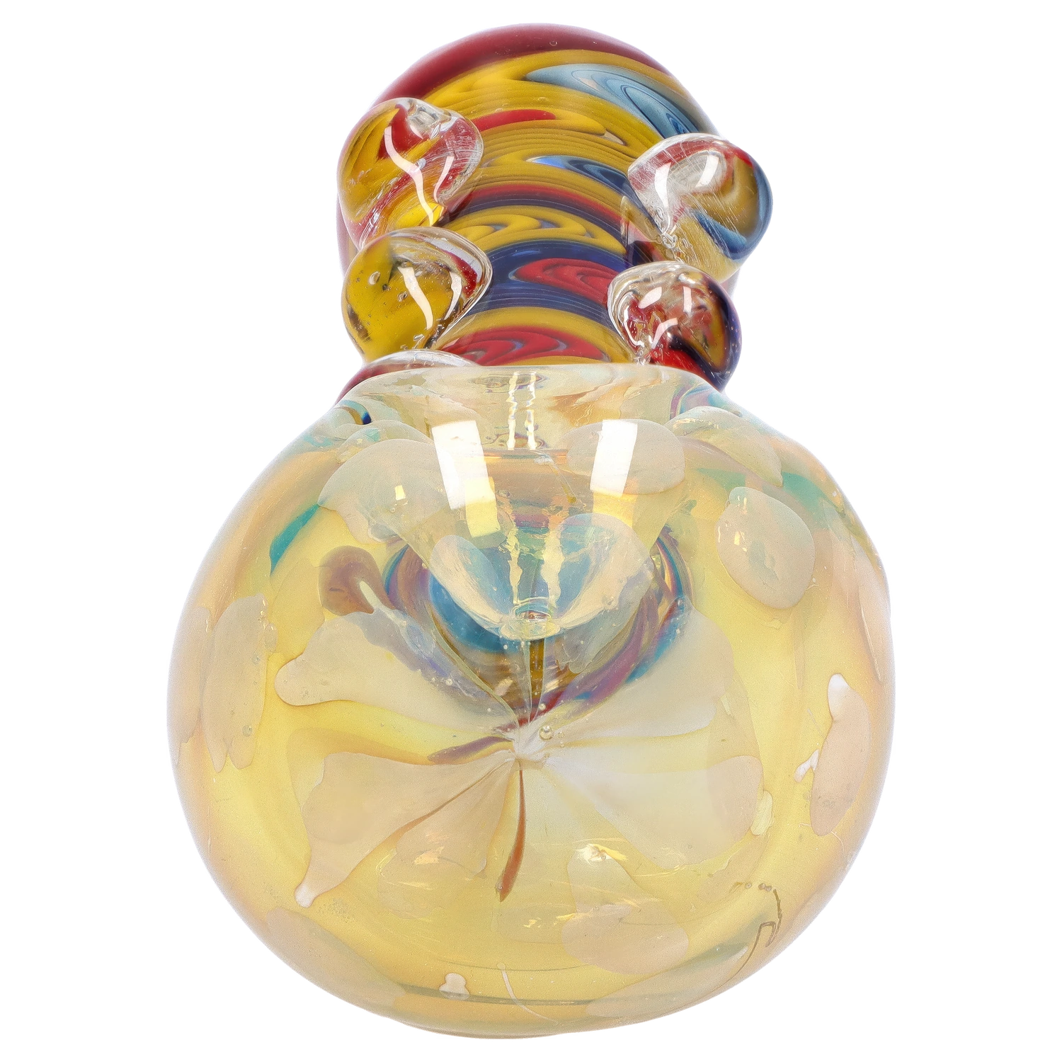GC Bumpy Color Twist Fume Spoon Pipe