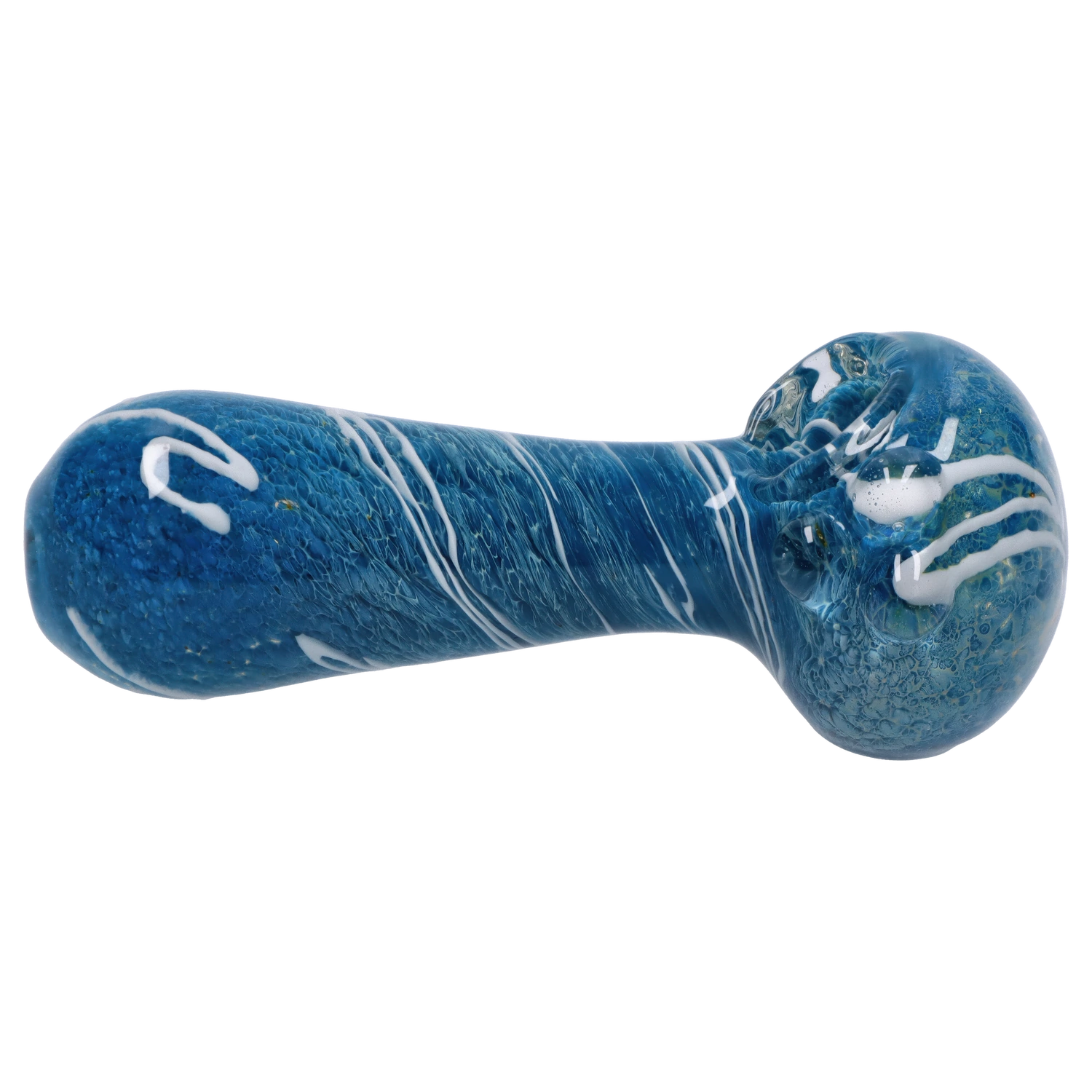 GC Fancy Frit with Streak Spoon Pipe