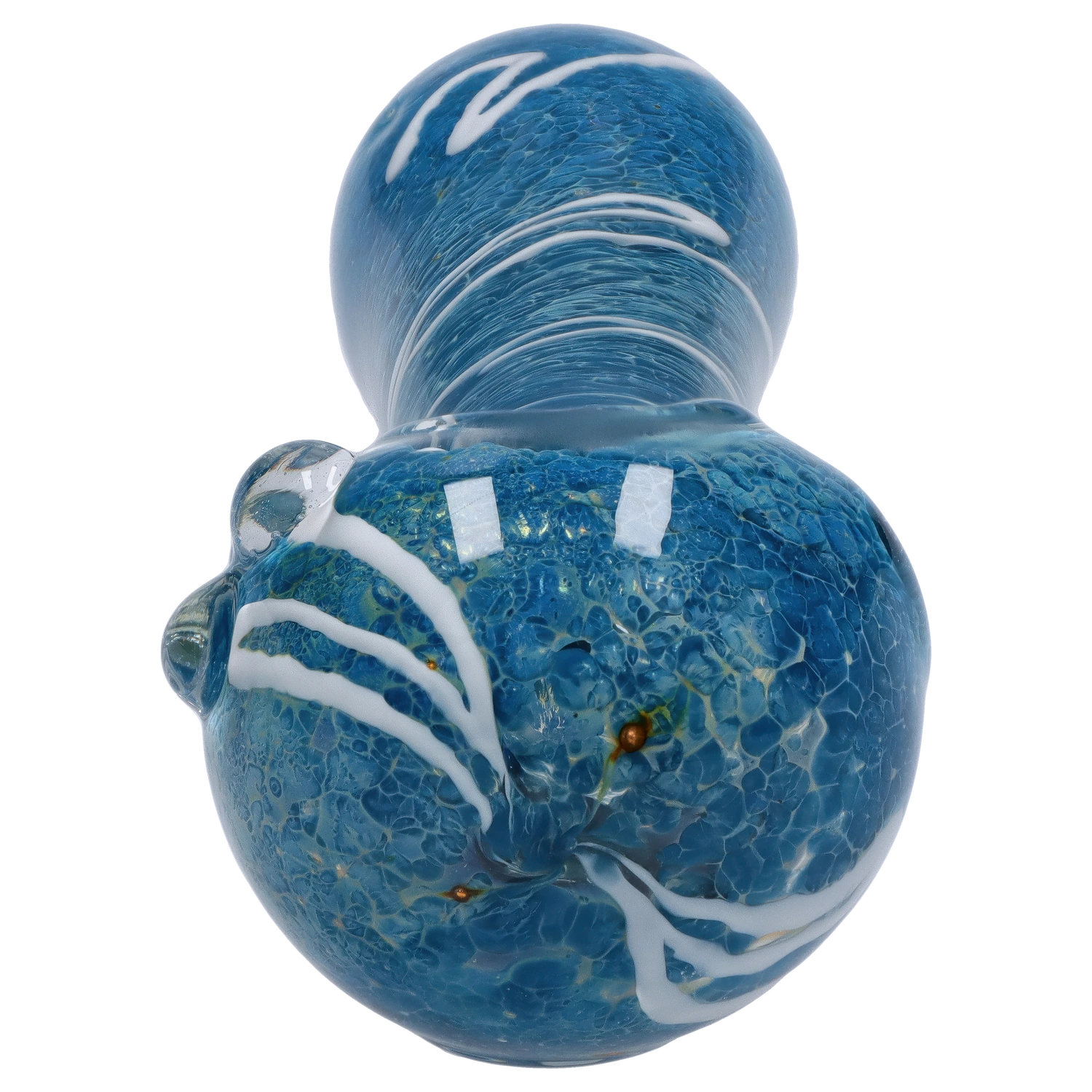 GC Fancy Frit with Streak Spoon Pipe