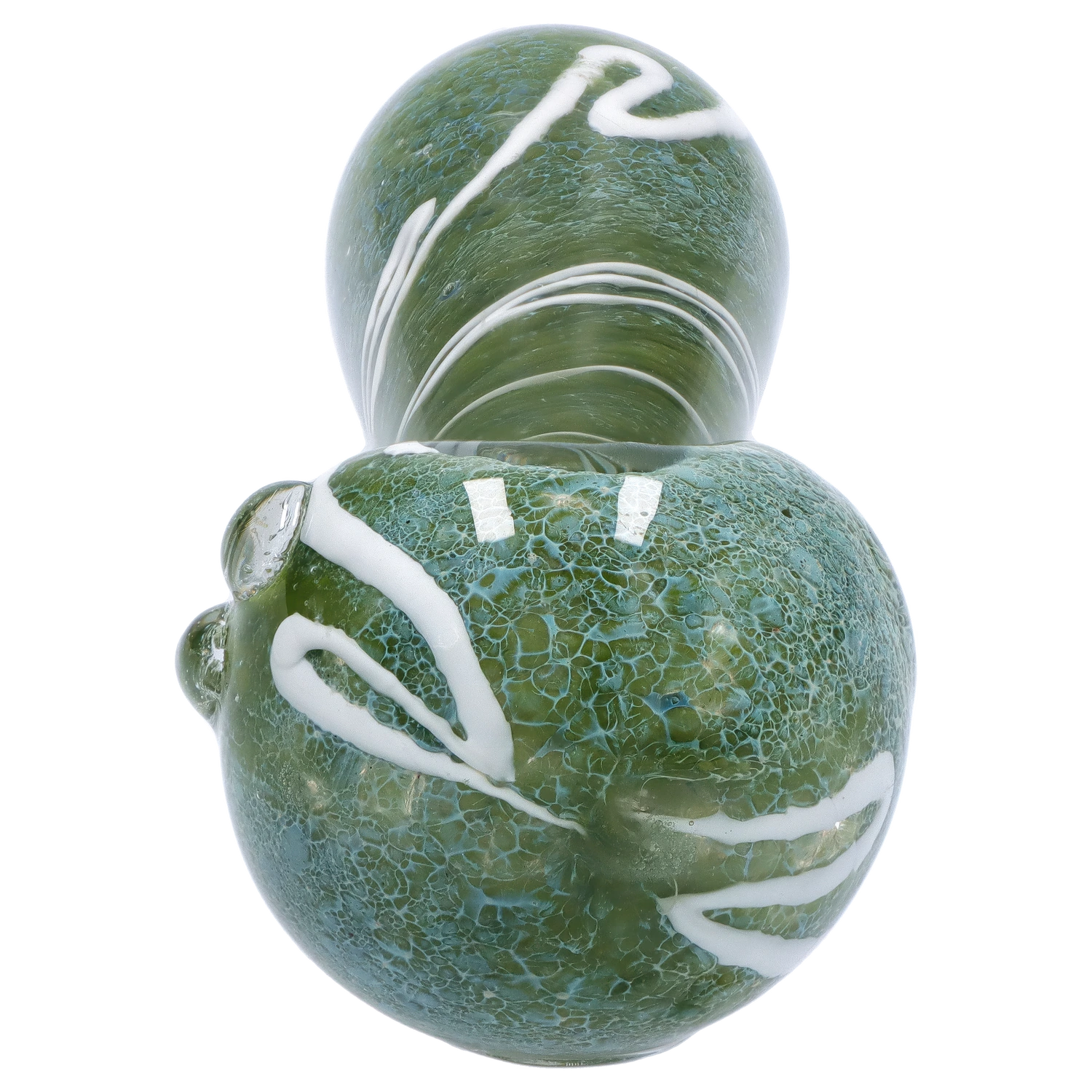GC Fancy Frit with Streak Spoon Pipe