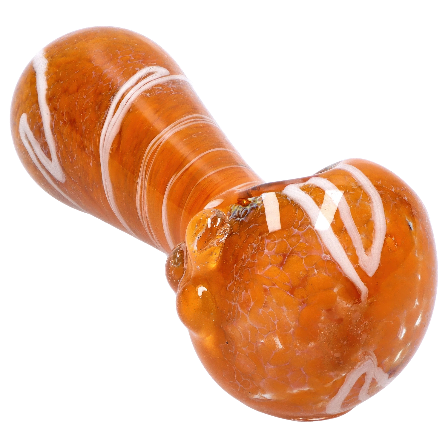 GC Fancy Frit with Streak Spoon Pipe