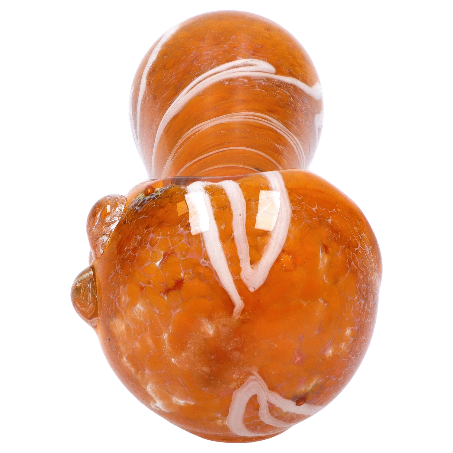 GC Fancy Frit with Streak Spoon Pipe