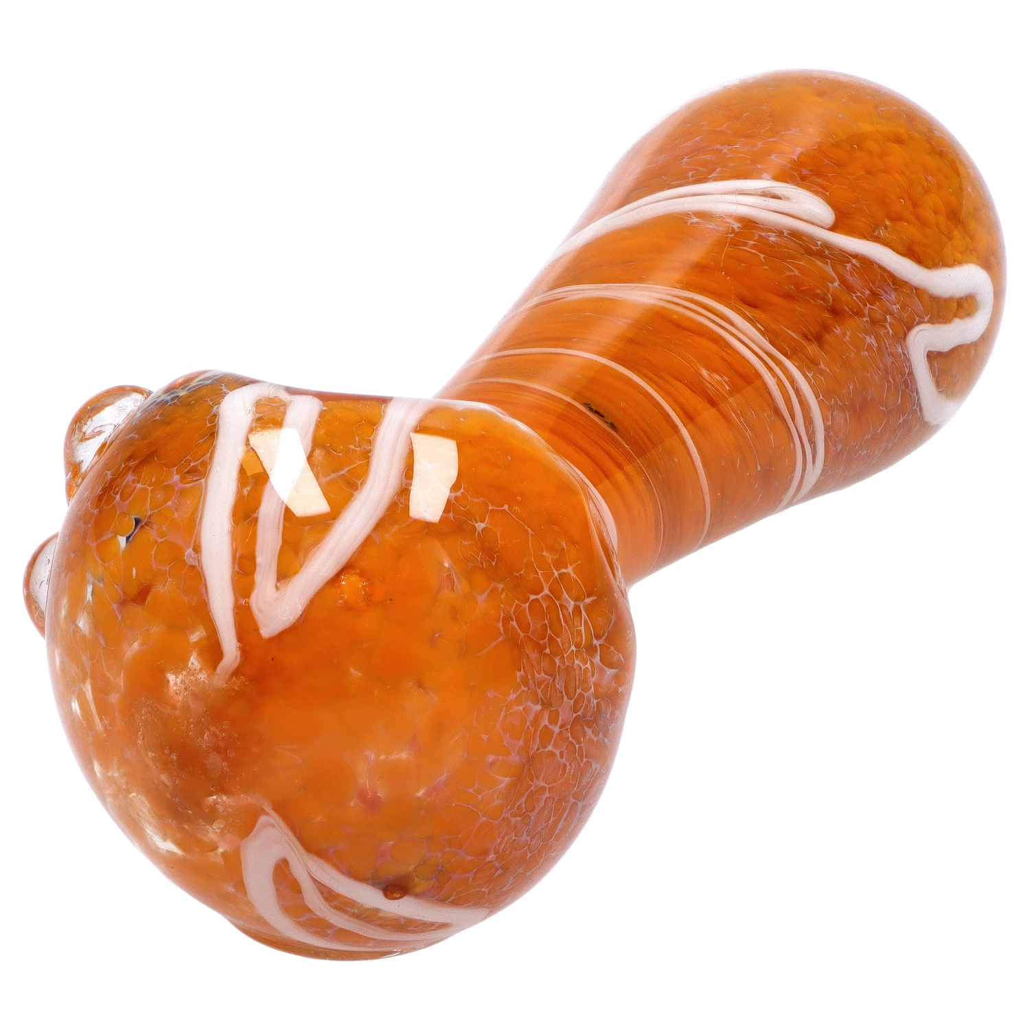 GC Fancy Frit with Streak Spoon Pipe